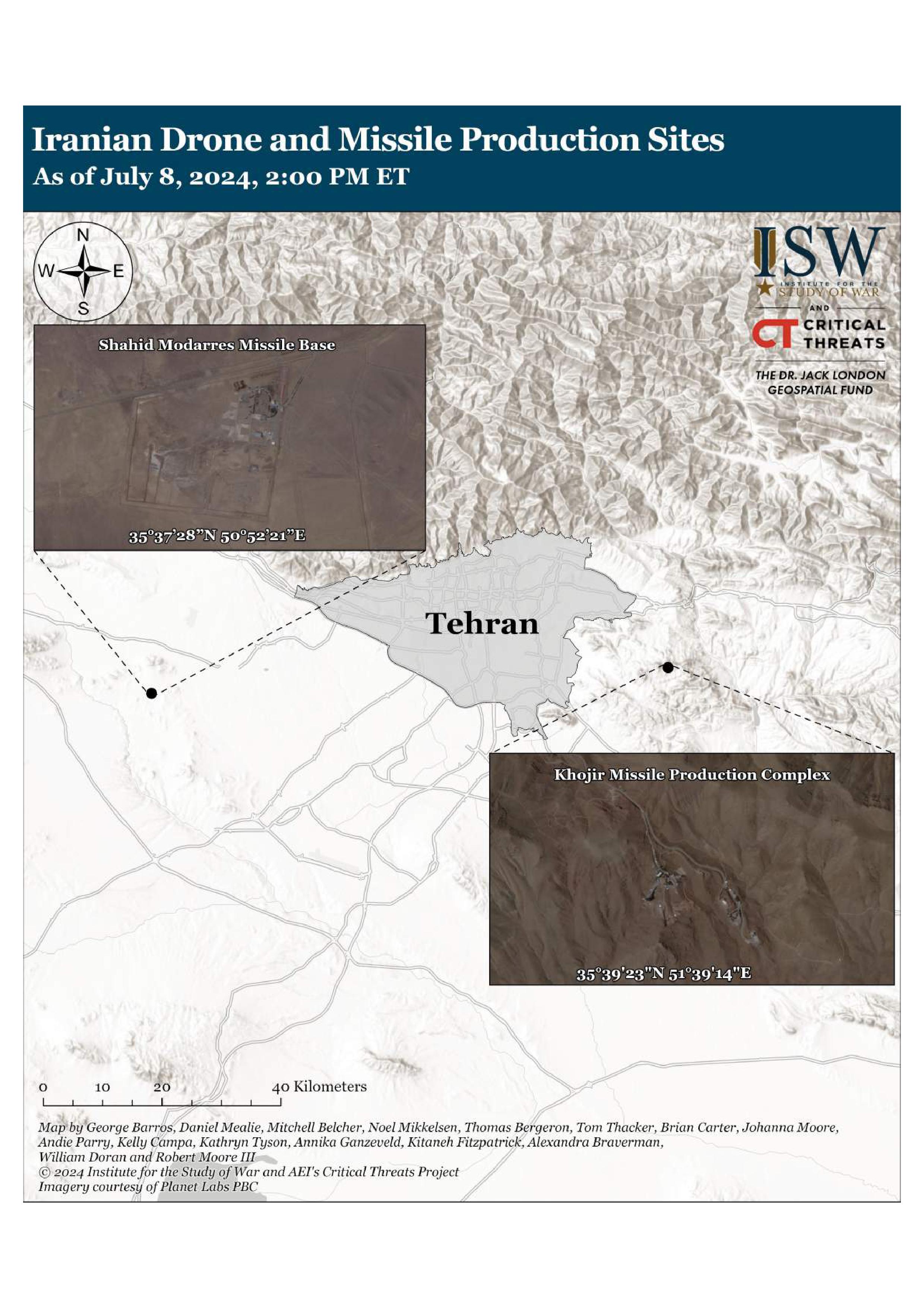 ISW Blog: Iran Update, July 8, 2024